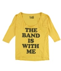 Local Celebrity Womens The Band Is With Me Graphic T-Shirt, TW2