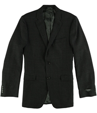 Ralph Lauren Mens Check Two Button Blazer Jacket, TW3