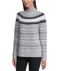 Calvin Klein Womens Mock-Neck Pullover Sweater, TW2