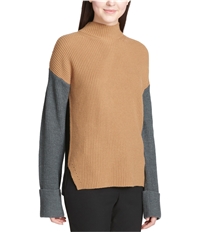 Calvin Klein Womens Colorblocked Knit Sweater, TW1