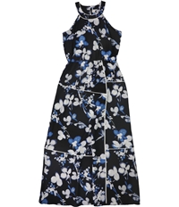 Calvin Klein Womens Floral Maxi Dress, TW3