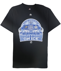 Majestic Mens Ducks Vs. Kings Stadium Series 2014 Graphic T-Shirt