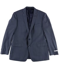 Calvin Klein Mens Neat Two Button Blazer Jacket