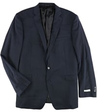 Calvin Klein Mens Pindot Two Button Blazer Jacket, TW1