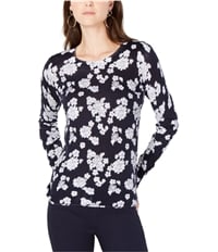 Michael Kors Womens Lace Print Pullover Sweater, TW1