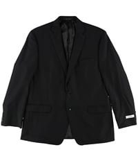 Calvin Klein Mens Solid Two Button Blazer Jacket, TW2