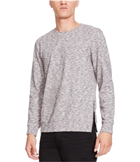 Kenneth Cole Mens Space-Dyed Side Zip Graphic T-Shirt