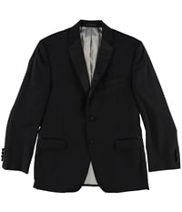 Calvin Klein Mens Single Breasted Two Button Blazer Jacket, TW1