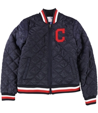 G-Iii Sports Womens Cleveland Indians Quilted Jacket