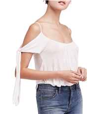 Free People Womens Believe Me Cold Shoulder Blouse