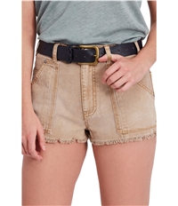 Free People Womens Get Far Out Casual Mini Shorts