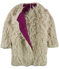 Free People Womens Florence Shaggy Coat