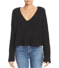 Free People Womens Popcorn Pullover Sweater