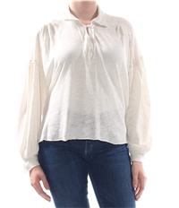 Free People Womens Rush Hour Peasant Blouse