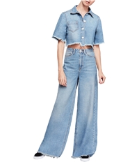 Free People Womens Dust In The Wind Pant Suit