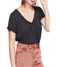 Free People Womens Solid Pullover Blouse, TW4