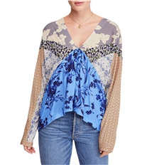Free People Womens Aloha State Of Mind Pullover Blouse