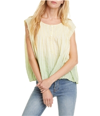 Free People Womens Little Bit Of Something Pullover Blouse