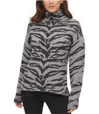 Dkny Womens 2-Tone Pullover Sweater