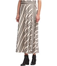 Dkny Womens Eyelash Stripe Maxi Skirt