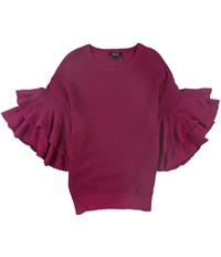 Dkny Womens Ruffle Pullover Sweater