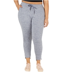 Calvin Klein Womens Step Hem Athletic Jogger Pants