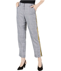 Project 28 Womens Mensware Plaid Casual Trouser Pants