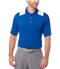 Pga Tour Mens Airflux Performance Rugby Polo Shirt