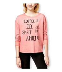 Rampage Womens Coffee Spirit Sweatshirt