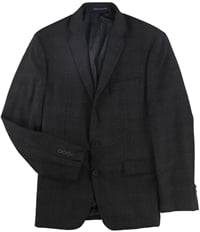 Ryan Seacrest Mens Heathered Two Button Blazer Jacket