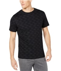Ryan Seacrest Mens Geometric Basic T-Shirt