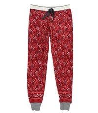 P.J. Salvage Womens Bandana Print Pajama Jogger Pants