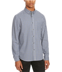 Kenneth Cole Mens Check Button Up Shirt, TW1