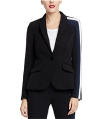 Rachel Roy Womens Striped Blazer Jacket