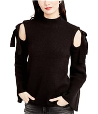 Rachel Roy Womens Cold Shoulder Knit Sweater