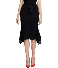 Rachel Roy Womens Knit Asymmetrical Skirt