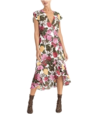 Rachel Roy Womens Floral High-Low Dress, TW1
