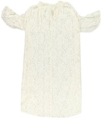 Rachel Roy Womens Cold Shoulder Shirt Dress, TW1