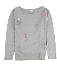 P.J. Salvage Womens Embroiederd Flowers Pajama Sleep T-Shirt