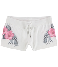 P.J. Salvage Womens Hibiscus Flowers Pajama Shorts