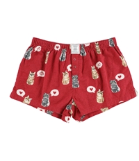 P.J. Salvage Womens Cats With Thought Bubbles Pajama Shorts