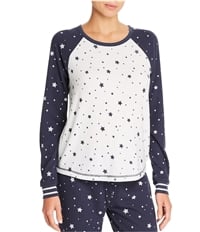 P.J. Salvage Womens Stars Thermal Pajama Shirt, TW2