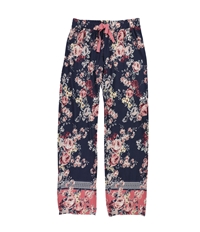 P.J. Salvage Womens Floral Pajama Lounge Pants, TW1