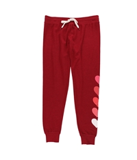 P.J. Salvage Womens Heart Print Pajama Jogger Pants, TW2