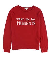 P.J. Salvage Womens Wake Me For Presents Pajama Sweater, TW1