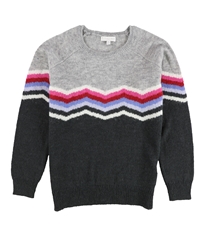 P.J. Salvage Womens Colorblocked Pullover Sweater