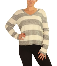 P.J. Salvage Womens Striped Pullover Sweater