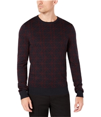 Ryan Seacrest Mens Geometric Pullover Sweater, TW2