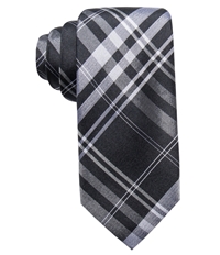 Ryan Seacrest Mens Plaid Silk Self-Tied Necktie, TW1