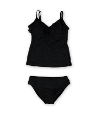 Kenneth Cole Womens Solid Brief 2 Piece Tankini, TW1